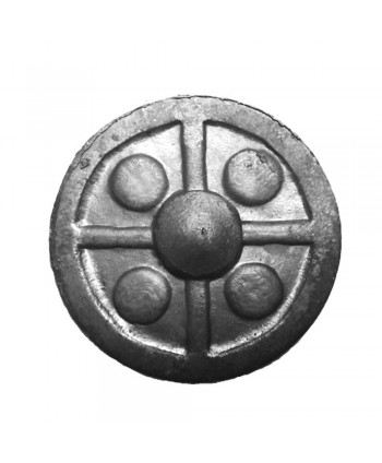 11-RF Roseta de forja artística para balcón y reja