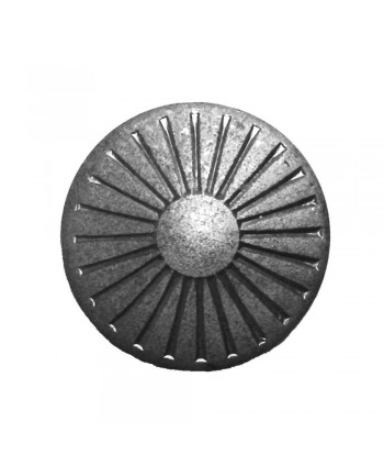 12-RF Roseta forjada dibujo moderno