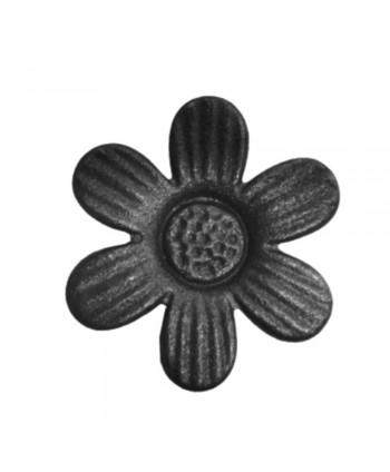 14-RF Roseta forjada con forma de flor
