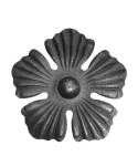 19-RF Roseta forjada en forma de flor