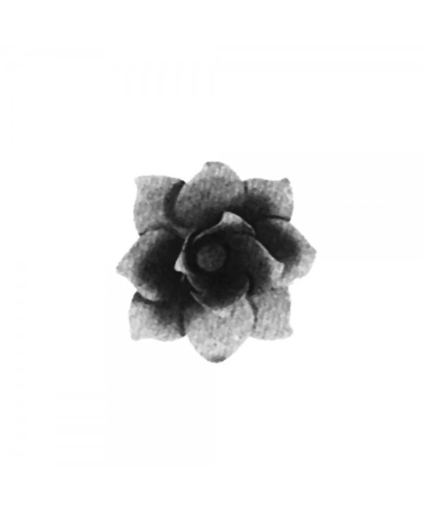 20-HF Rosa de chapa para lámparas y adornos