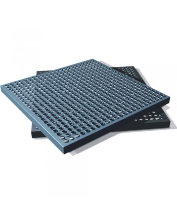 6-CHP Meseta de chapa perforada para escaleras