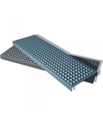 7-CHP Peldaño de chapa repujada para escaleras