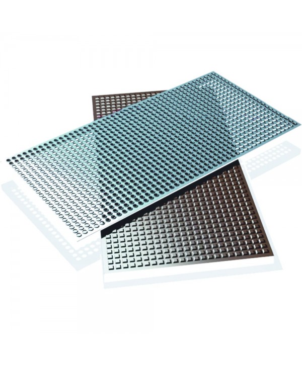 9-CHP Chapa repujada y perforada para escaleras