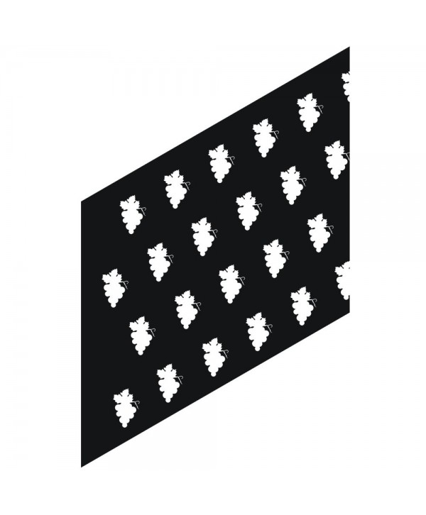 15-CHP-B Chapa con racimos recortados para barandillas