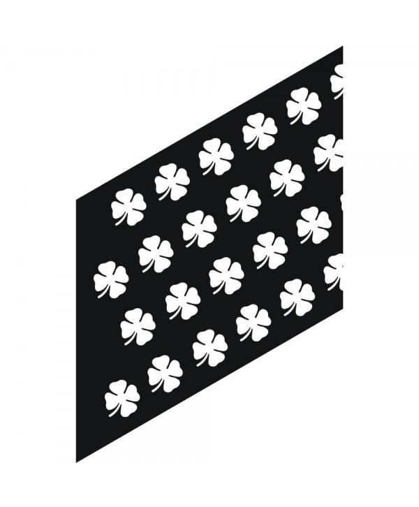 17-CHP-B Chapa para barandas con dibujos de tréboles