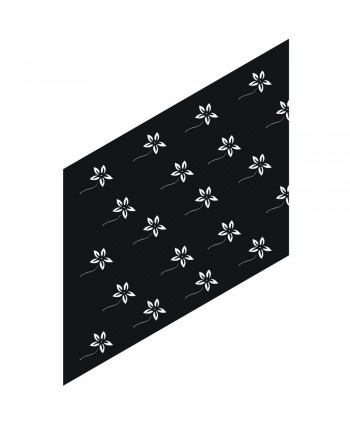 18-CHP-B Chapa con flores para barandillas y verjas