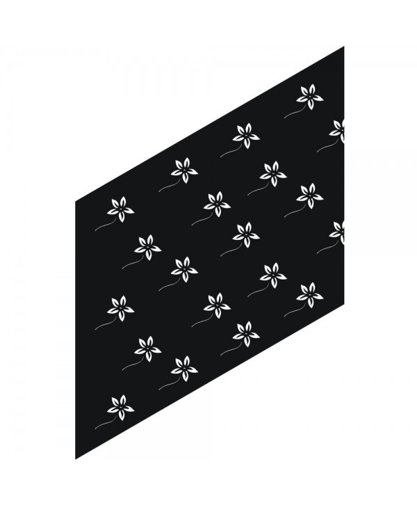 18-CHP-B Chapa con flores para barandillas y verjas