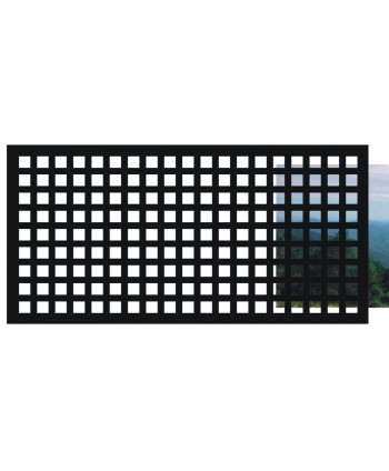 21-CHP Chapa con agujeros cuadrados para verjas