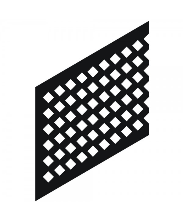 21-CHP-B Chapa con cuadrados para barandillas