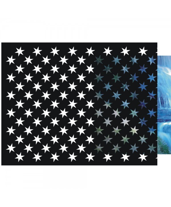 23-CHP Chapa decorativa con estrellas para verjas