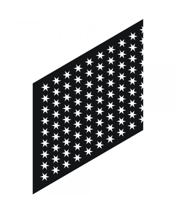 23-CHP-B Chapa con estrellas para barandillas