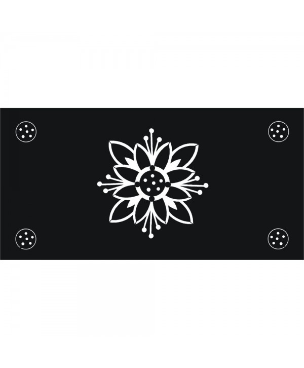 27-CHP Chapa con flores para verjas, cancelas y balcones