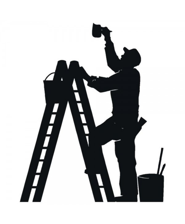 36-CHP Dibujo de pintor en chapa