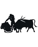39-CHP Dibujo de chapa de torero