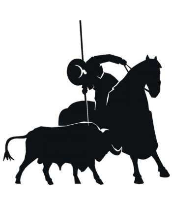 40-CHP Silueta de chapa de picador