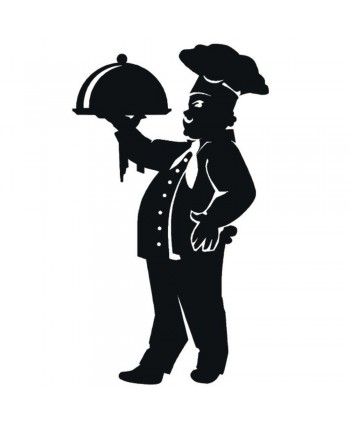 56-CHP Dibujo de cocinero con gorro