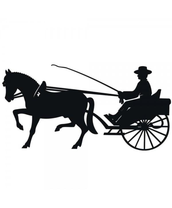 93-CHP Chapa decorativa de carruaje
