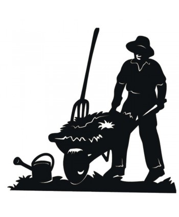 94-CHP Figura de granjero en hierro