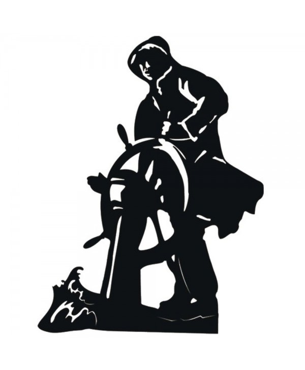 96-CHP Silueta de marinero en chapa