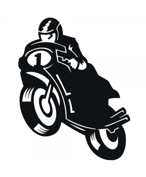 103-CHP Dibujo de moto de carretera