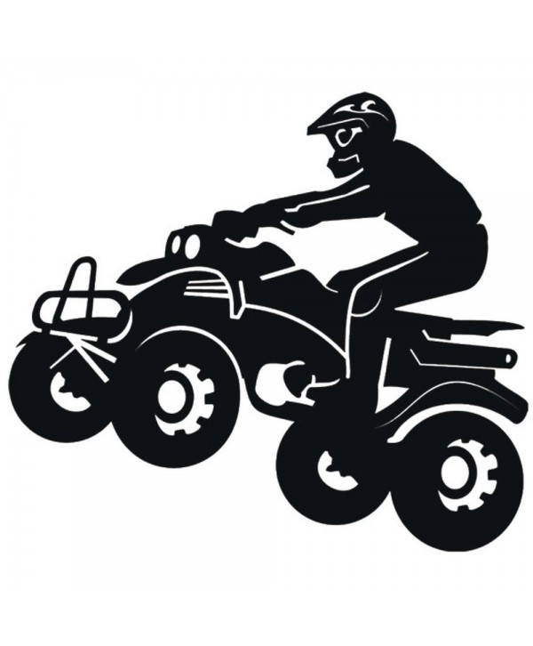 105-CHP Quad con conductor en chapa plana