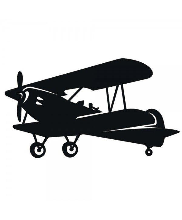 106-CHP Dibujo de avioneta de hierro