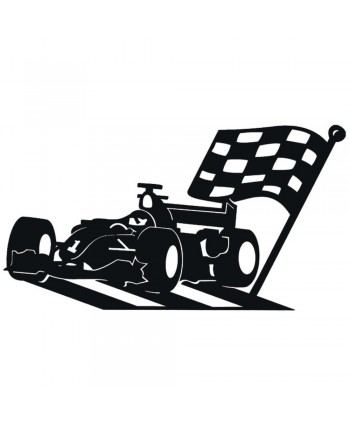 107-CHP Chapa de Formula 1 en hierro