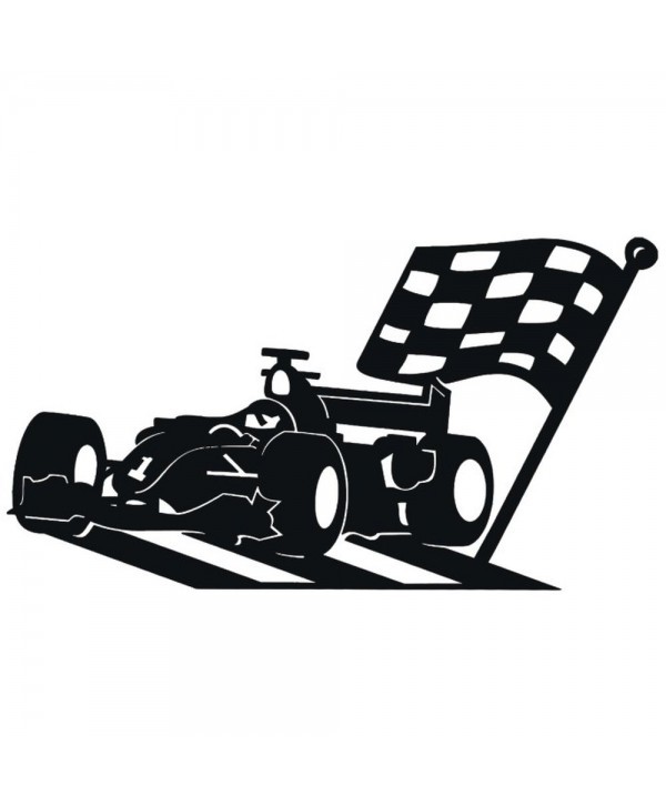 107-CHP Chapa de Formula 1 en hierro