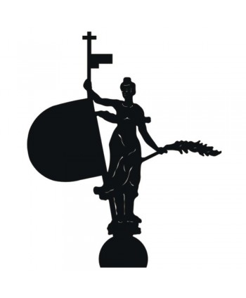 110-CHP Giraldillo en chapa de hierro