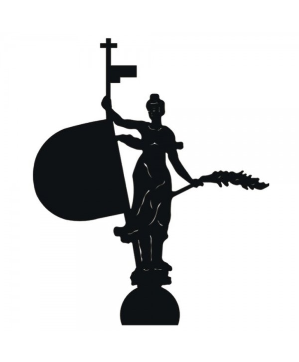 110-CHP Giraldillo en chapa de hierro