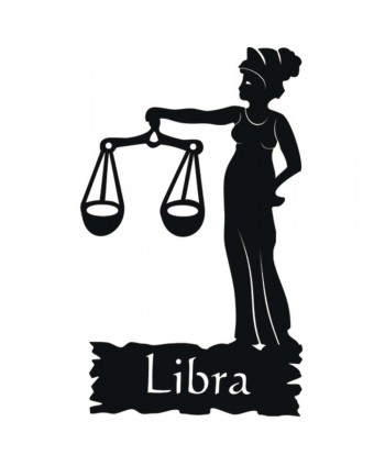 119-CHP Libra en chapa de hierro