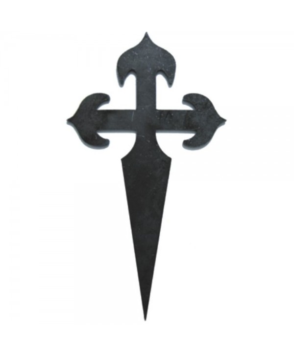 124-CHP Silueta de Cruz de Santiago en chapa