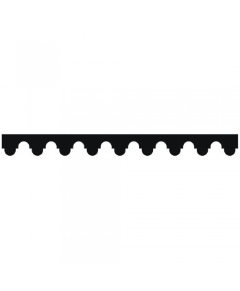 140-CHP Faldón ondulado para decorar