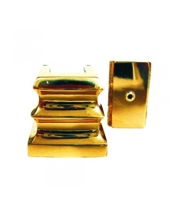 8-ML Macolla latón cuadrada escalonada desmontable