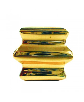 10-ML Macolla latón brillo con diseño sencillo