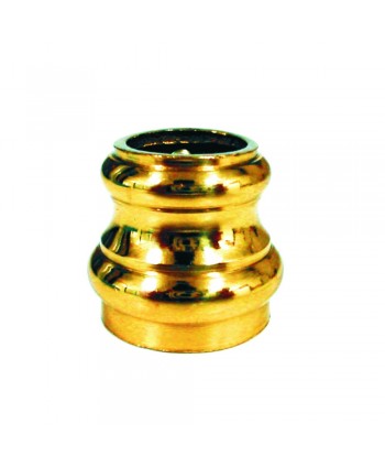 37-ML Macolla redonda doble latón