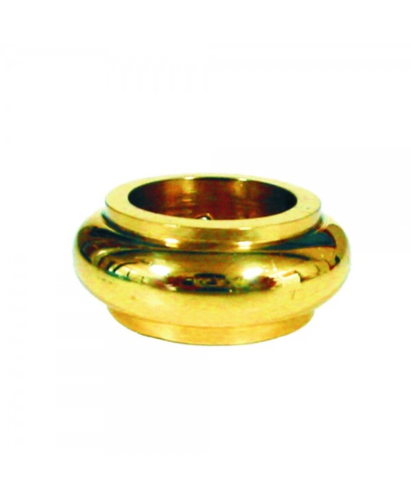 49-ML Macolla latón redonda en brillo o cromada