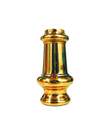 50-ML Macolla de latón brillo con forma lisa