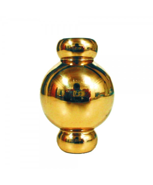 64-ML Macolla latón con bola central grande