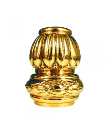 78-ML Macolla latón tallado dibujo