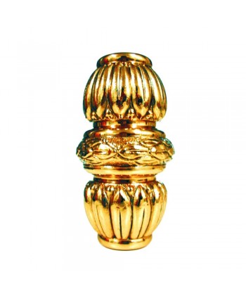 81-ML Macolla laton bronce redondeada y tallada