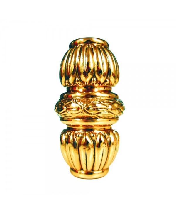 81-ML Macolla laton bronce redondeada y tallada