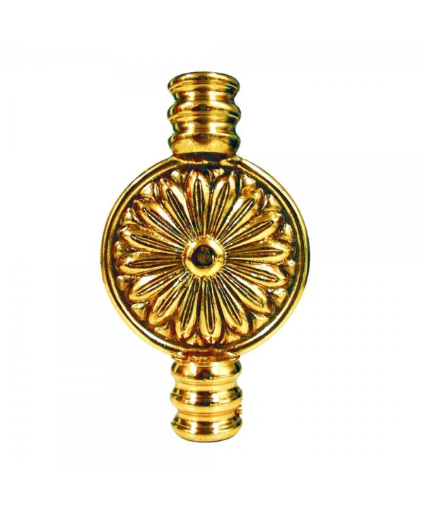 8-AL Adorno con roseta redonda central