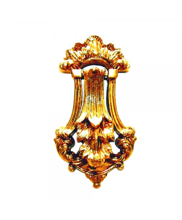 8-L Llamador latón con dibujo labrado