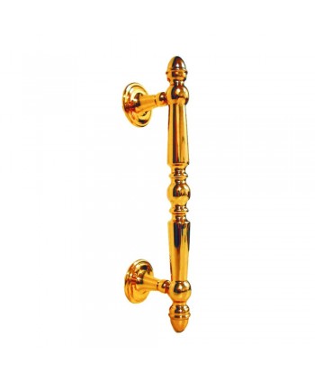 9-TL Tirador con puntas en piña latón