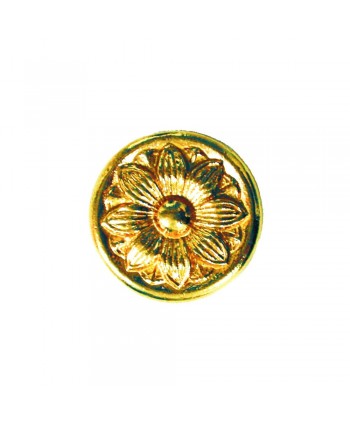 16-ROL Roseta pequeña redonda con flor interior