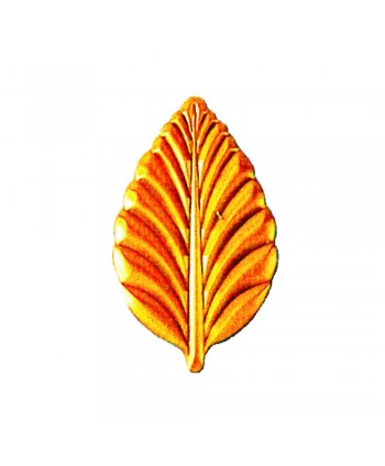 4-HL Hoja redondeada chapa latón