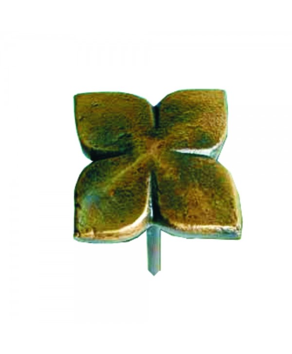 8-CL Clavo rústico cuadrado con forma de hoja