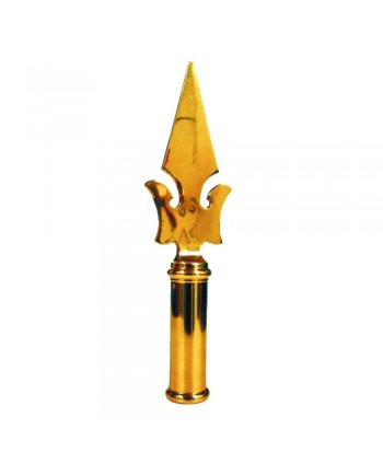 11-PVL Lanza con dibujo y tubo en la parte inferior